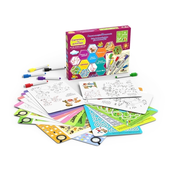 Carnețelul cu activități, 5+ ani