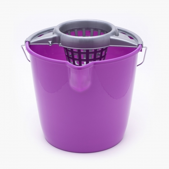 Găleată rotundă cu storcător 12l