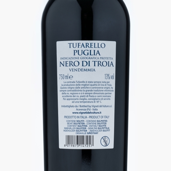 Vin roșu sec Tufarello, 13%, 0.75l