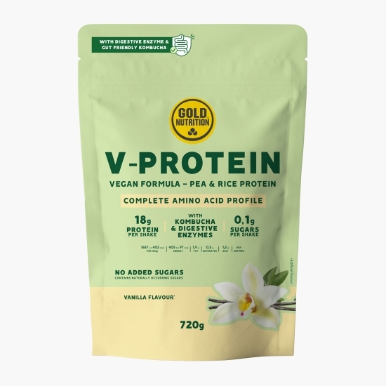 V-Protein cu aromă de vanilie 240g