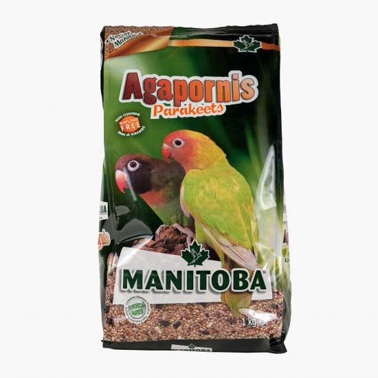Hrană completă papagali agapornis 1kg