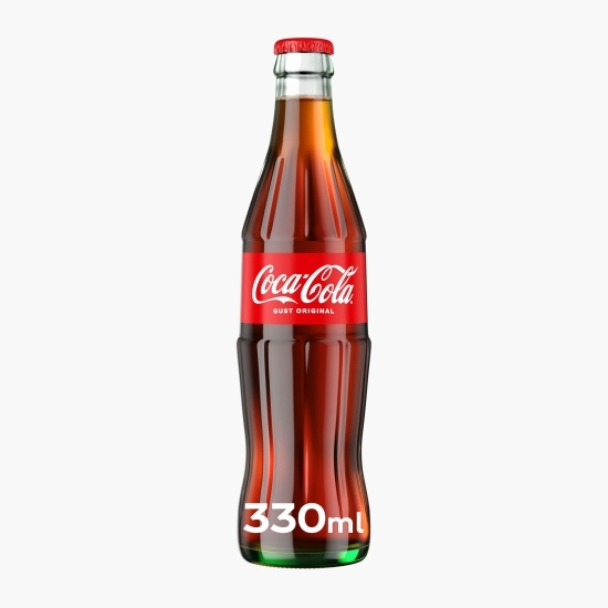 Băutură carbogazoasă cola sticlă 0.33l
