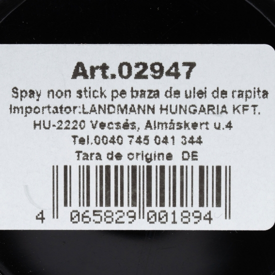 Spay non stick pe bază de ulei de rapiță pentru grătar, cuptor, 250ml