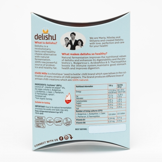 Specialitate eco de caju cu chilli fără gluten 100g