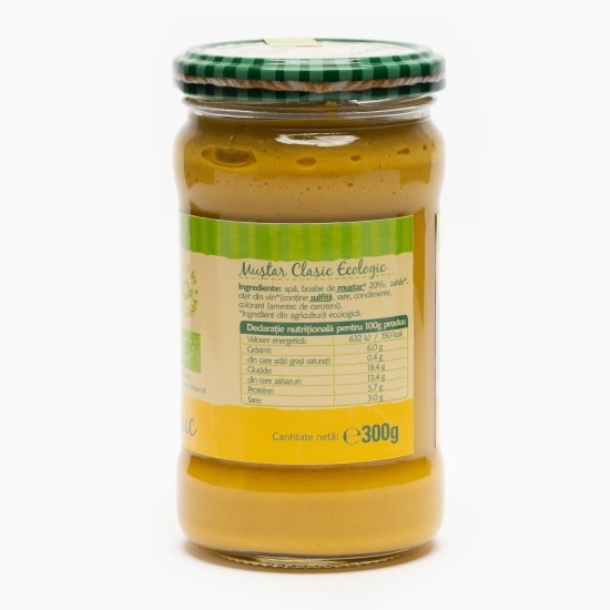 Muștar Clasic ecologic 300g