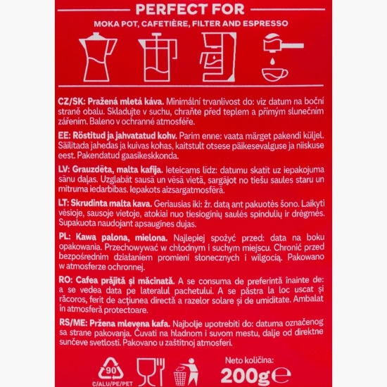 Bright Blend 200g cafea măcinată 