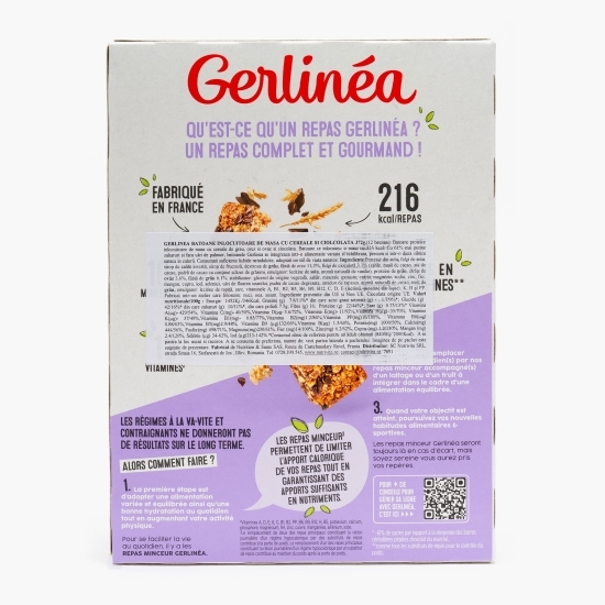 Batoane proteice cu cereale și ciocolată, 372g