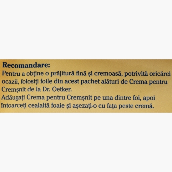 Foi pentru Cremșnit 320g