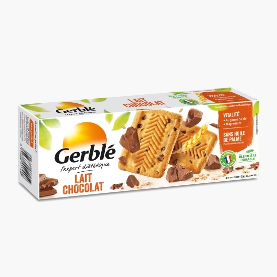 Biscuiți dietetici cu lapte și ciocolată 230g