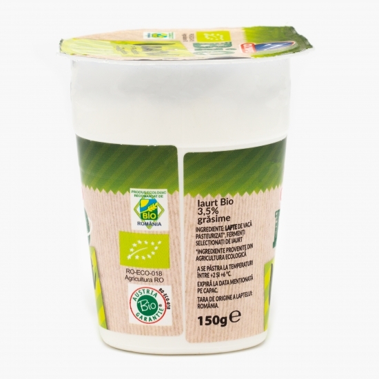 Iaurt eco 3.5% grăsime 150g