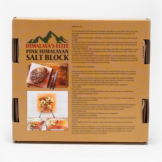 Platou de sare de Himalaya 5000g