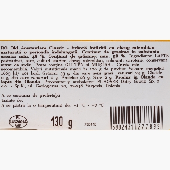 Brânză Gouda Classic 130g