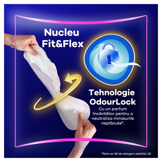 Absorbante Platinum Secure Night 10 buc