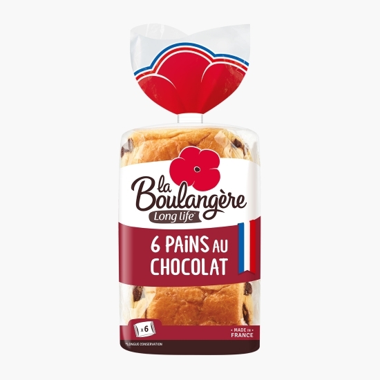 Pain au chocolat, 6 buc, 270g