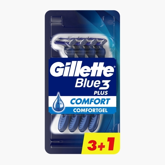 Aparate de ras de unică folosință Blue 3 Plus, 4 buc