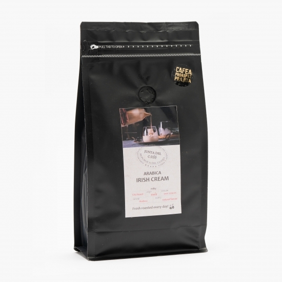 Cafea proaspăt prăjită Arabica Irish Cream 500g