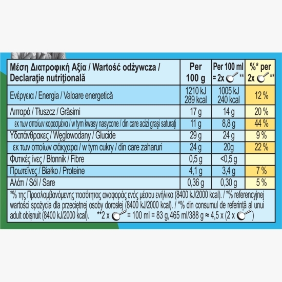 Înghețată Brookieees & Cream 0.465l