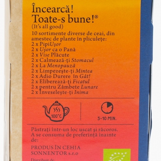 Ceai eco „Toate-s bune! Încearcă!” 20 plicuri