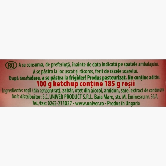 Ketchup fără E-uri 350g