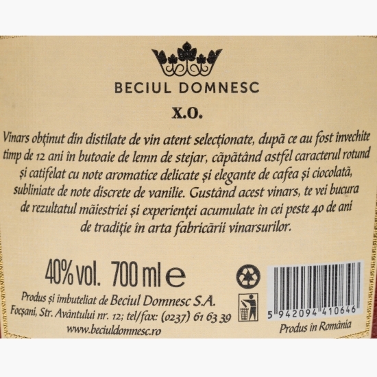 Vinars XO 12 ani 40% alc. 0.70l