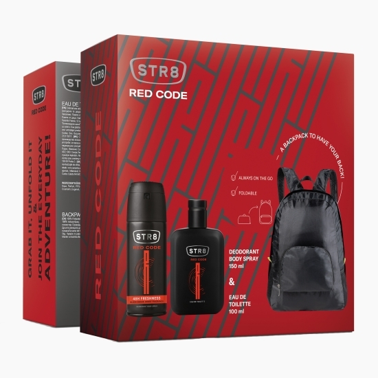 Set cadou pentru bărbați Red Code