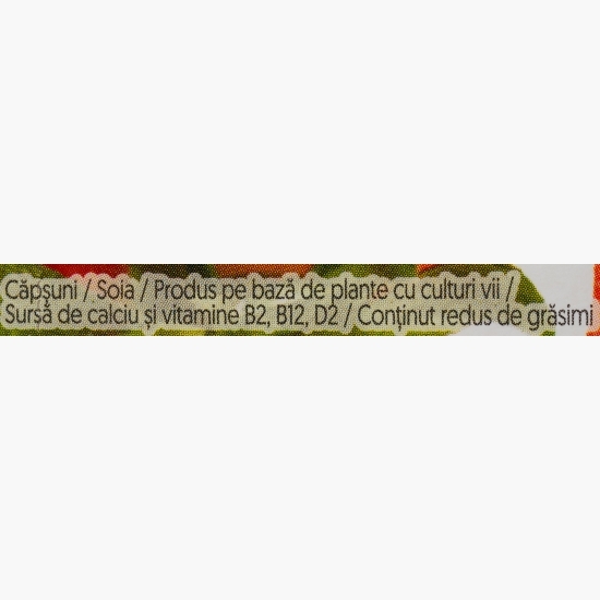 Produs fermentat din soia cu căpșuni 150g