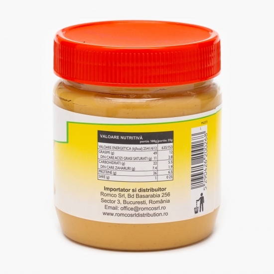 Cremă tartinabilă de arahide Creamy 340g
