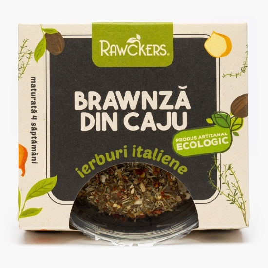 Specialitate Brawnză din caju cu ierburi italiene eco, maturată 145g