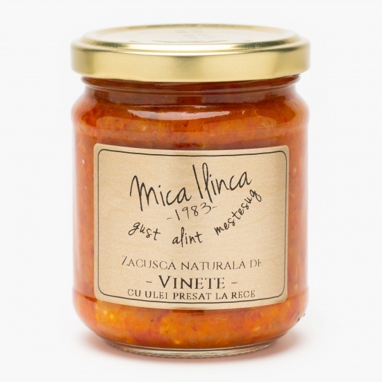 Zacuscă naturală de vinete 200g