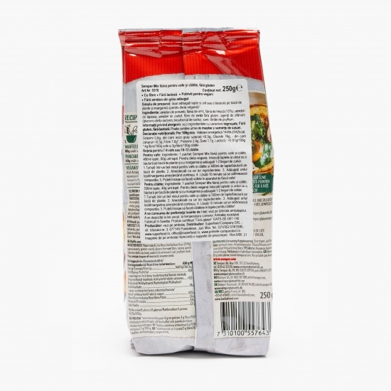 Mix făină pentru vafe și clătite, fără gluten 250g