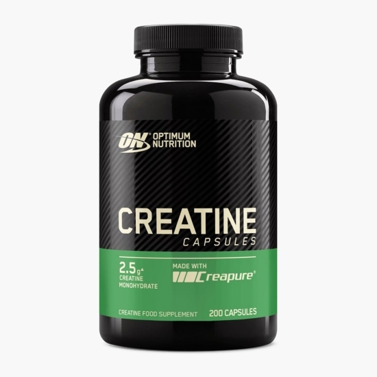 Creatină monohidrată micronizată, 200 capsule 294g