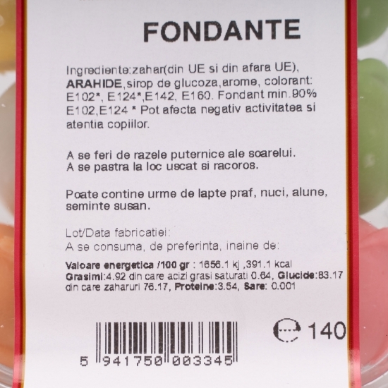 Bomboane fondante 140g