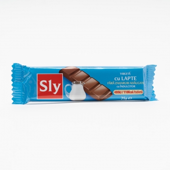 Tabletă dietetică cu lapte 25g