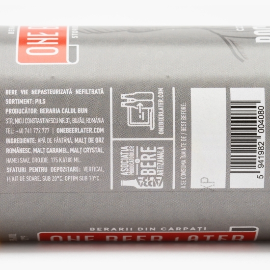 Bere blondă artizanală nepasteurizată Rock 'n' Beer 0.33l