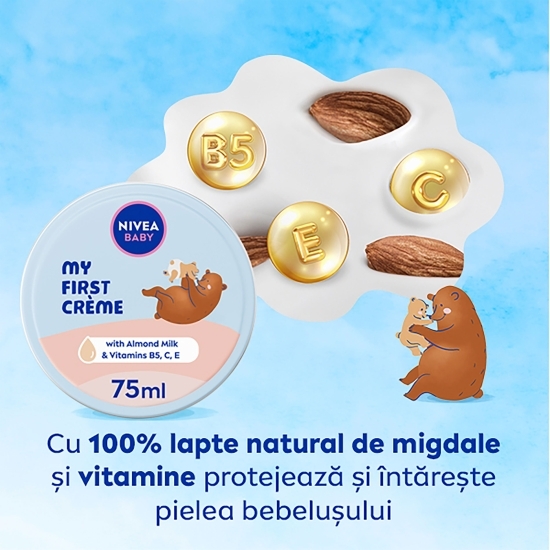 Cremă pentru bebeluși Baby My First Creme 75ml