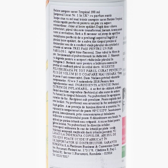 Șampon uscat Tropical 200ml