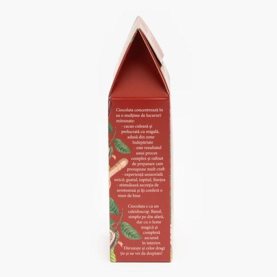 Ciocolată neagră 60% cacao cu cafea Arabica, 80g (16x5g) 