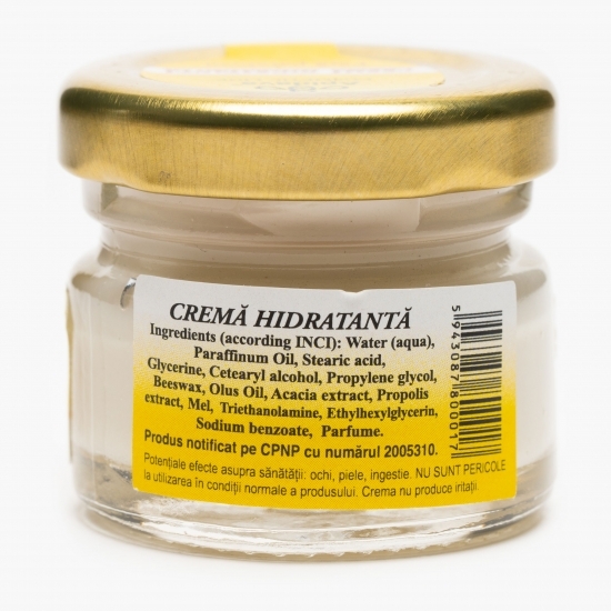 Cremă hidratantă cu miere, propolis și ceară de albine 30ml