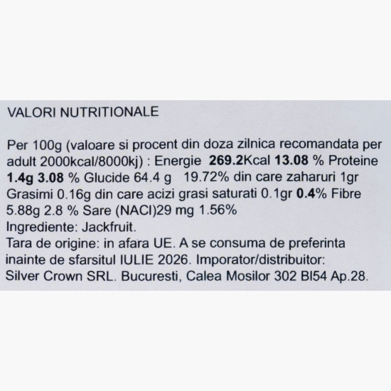 Jackfruit deshidratat 100g