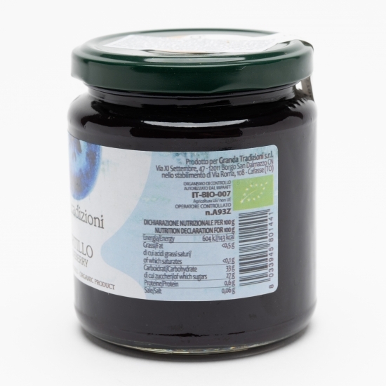 Gem de afine eco fără zahăr 320g