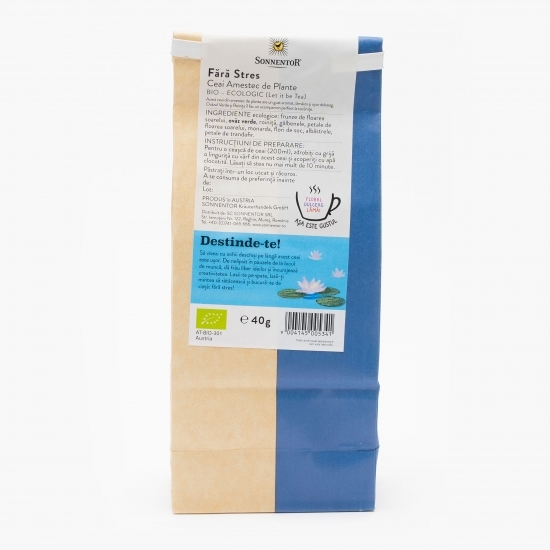 Ceai amestec de plante eco „Fără stres” 40g