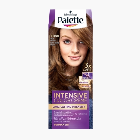 Vopsea de păr permanentă Intensive Color Cream 7- 560 șaten bronzat 110ml