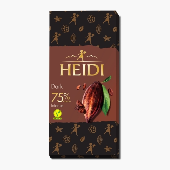 Ciocolată amăruie 75% cacao 80g