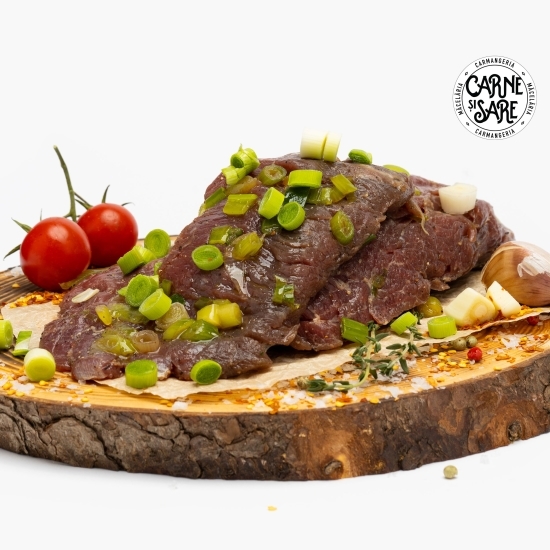 Bavette de mânzat cu ceapă verde 400g