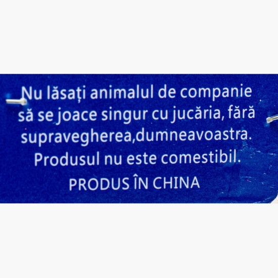 Jucărie pentru pisici - șoricel sisal cu pene, 3buc