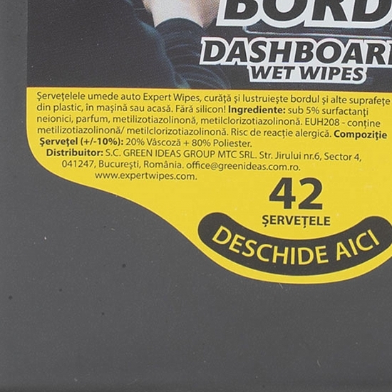 Șervețele umede auto pentru bord 42 buc