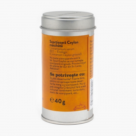 Condiment solniță scorțișoară măcinată 40g