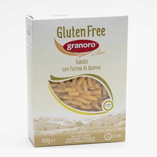 Paste fără gluten cu făină de quinoa, Tubetti 400g