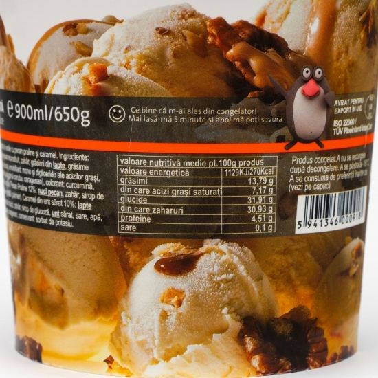 Înghețată pecan praline 650g