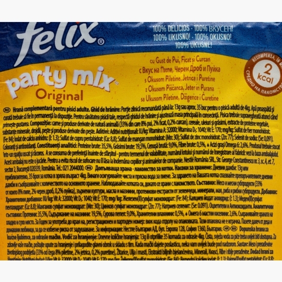 Recompense pentru pisici, 60g, Original Mix cu pui, ficat, curcan